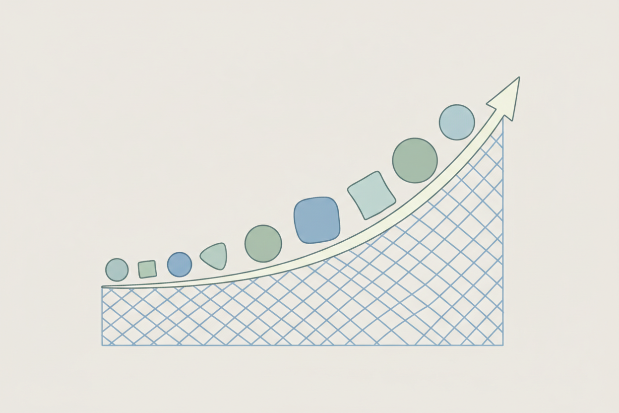 Facebook Ads scaling dashboard showing ROAS stability during budget increases